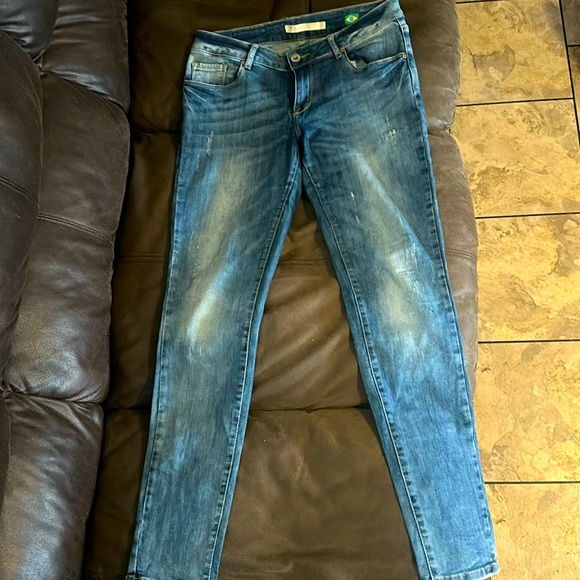 ✨NWOT Size 10 women’s Aquamar skinny leg jeans 💙 - Picture 1 of 4